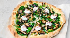 Spinach and Mushroom Pizza True Food Kitchen