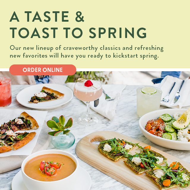 Order from the Spring Menu Online