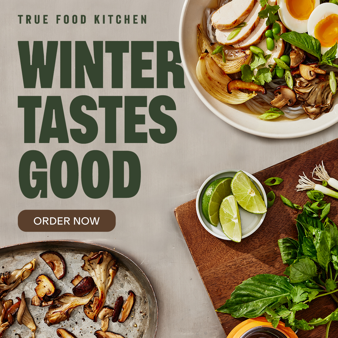 True Food Kitchen Winter Menu Order Online